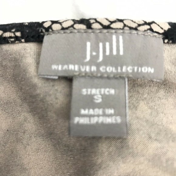 J. Jill Wearvever Collectiom lace pattern stretch - Picture 4 of 5